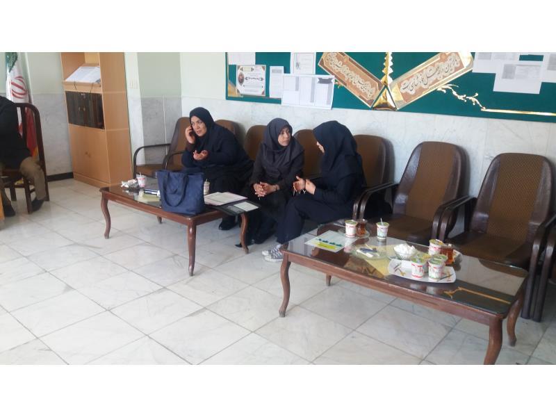 بازدید گروه های درسی ناحیه5